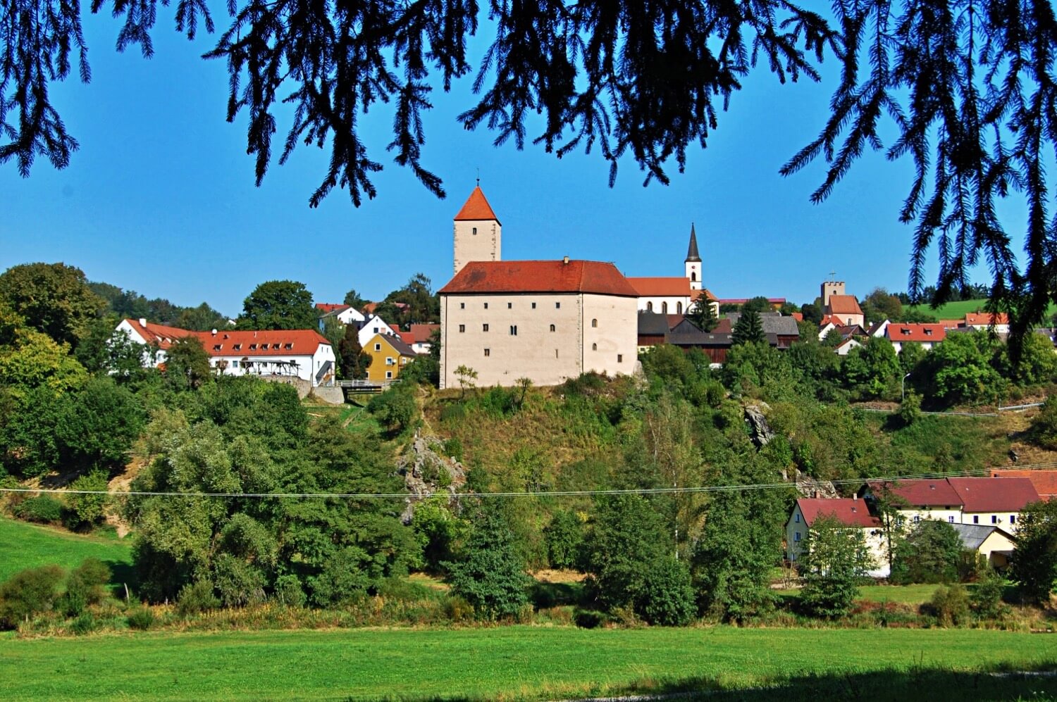 Burg Trausnitz im Tal