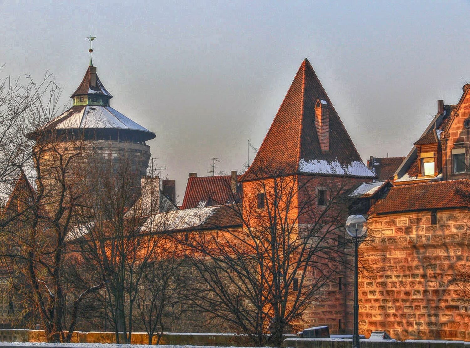 City walls of Nuremberg