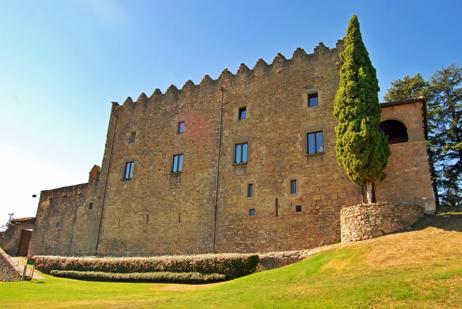 The castle of Montesquiu