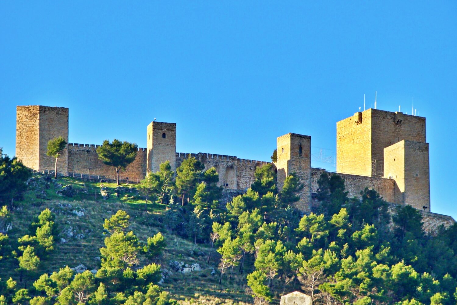 Castle of Santa Catalina in Jaén