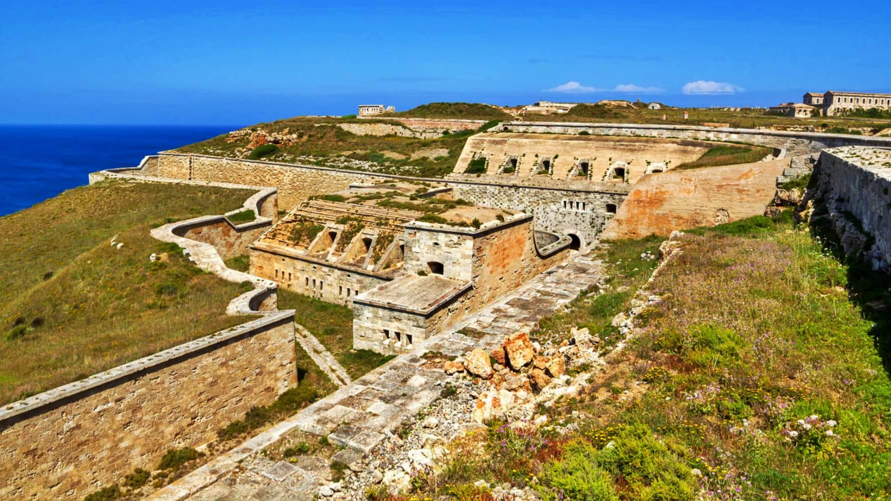 The Fortress of Isabel II on La Mola