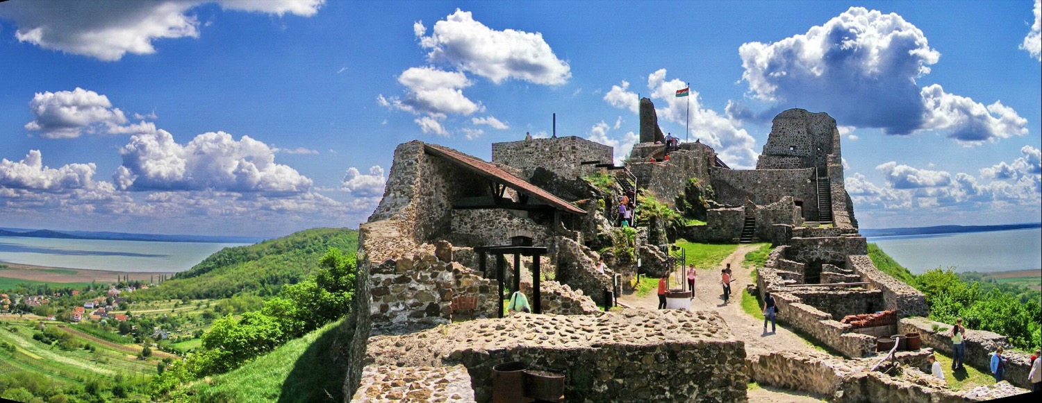 The castle at Szigliget