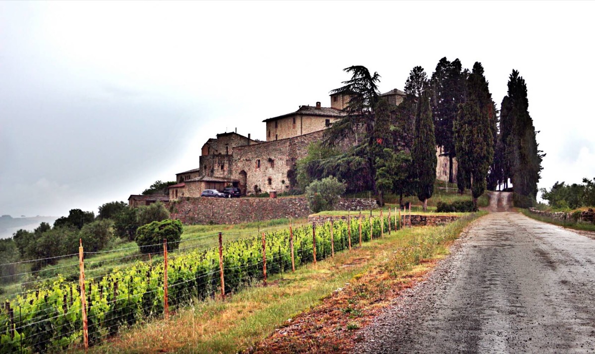 The Castle of Cacchiano