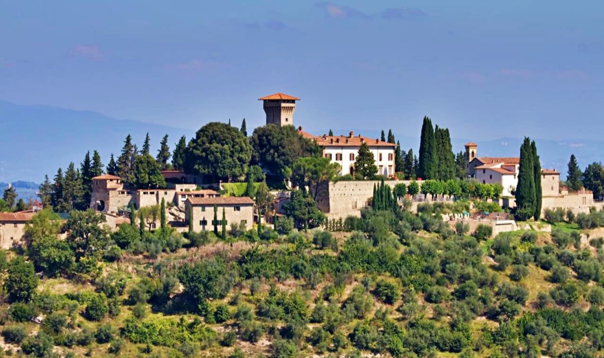 The Vicchiomaggio Castle