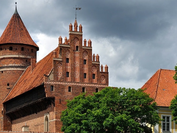 Castle in Olsztyn (North)