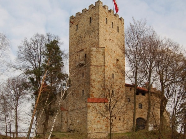 Castle Tropsztyn in Wytrzyszczce