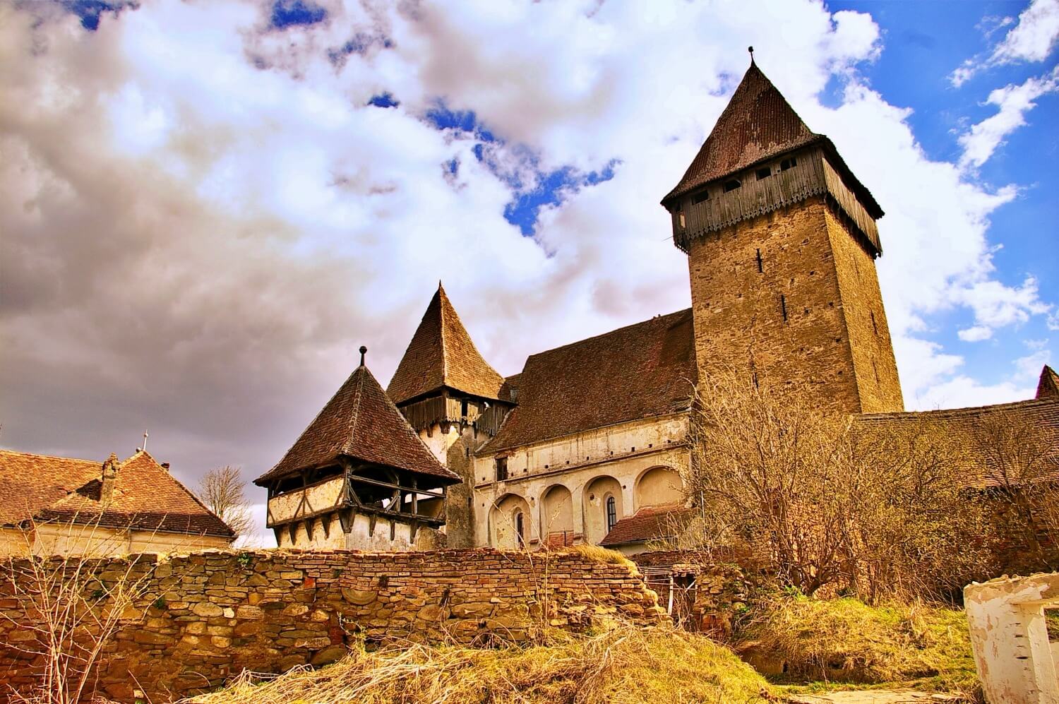 Iacobeni fortified church