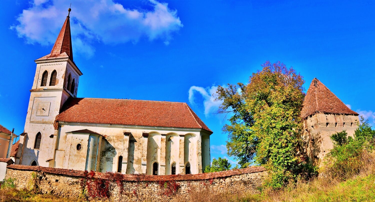Beia fortified church
