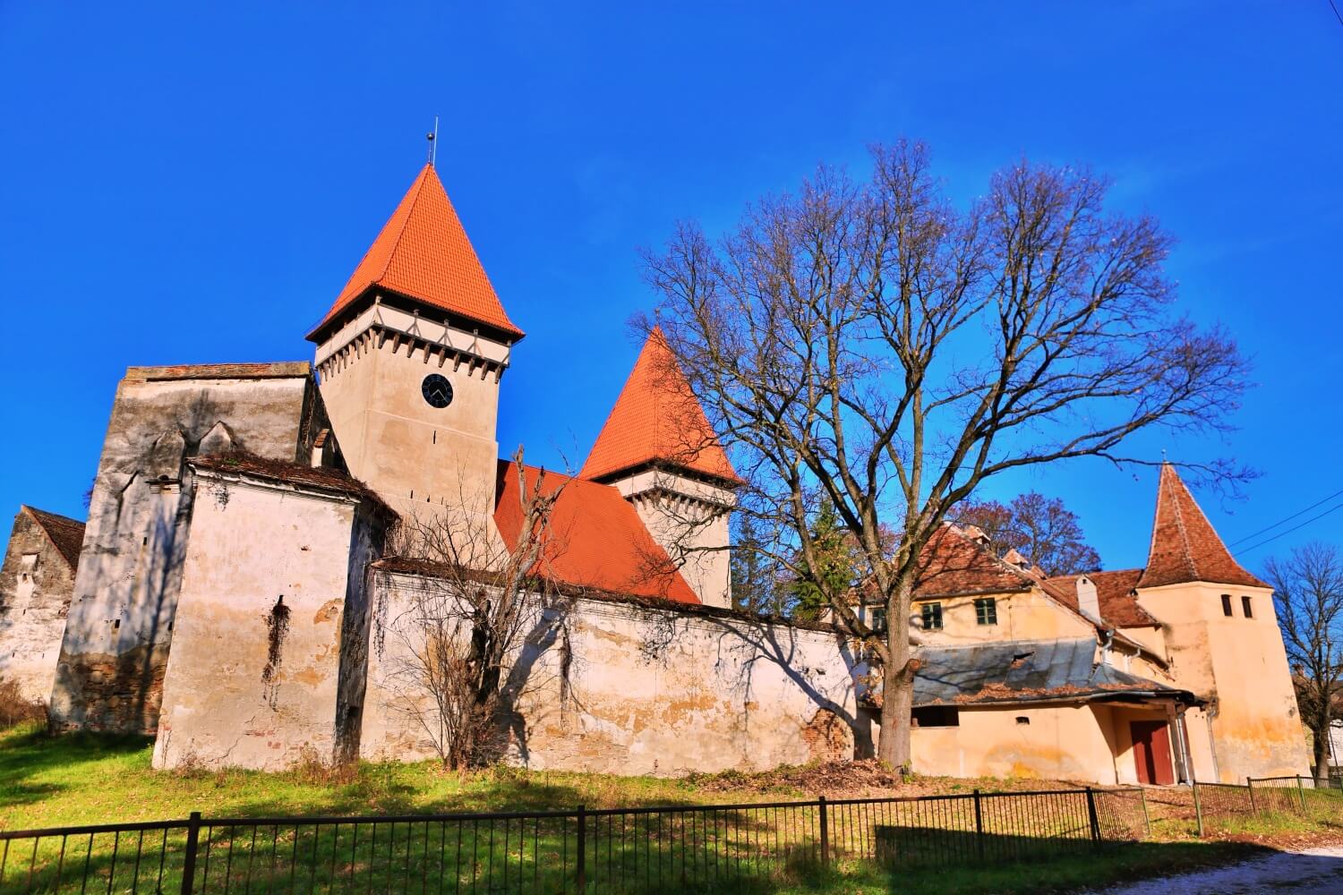 The fortified church from Merghindeal