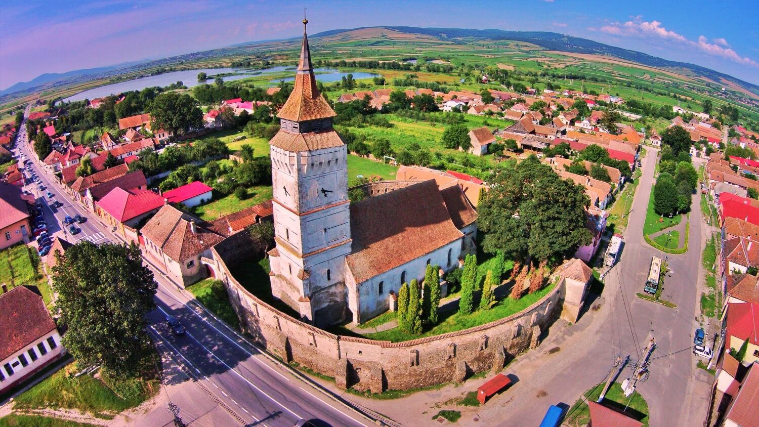 Rodbav fortified church