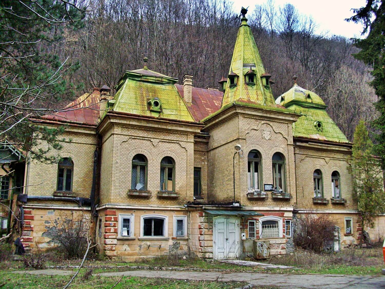 Pokol castle in Valea Borcutului