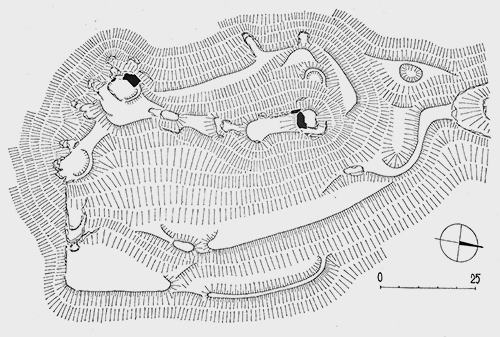 Legend to the ground plan:Source: PLAČEK M., BÓNA M., Encyklopédia slovenských hradov