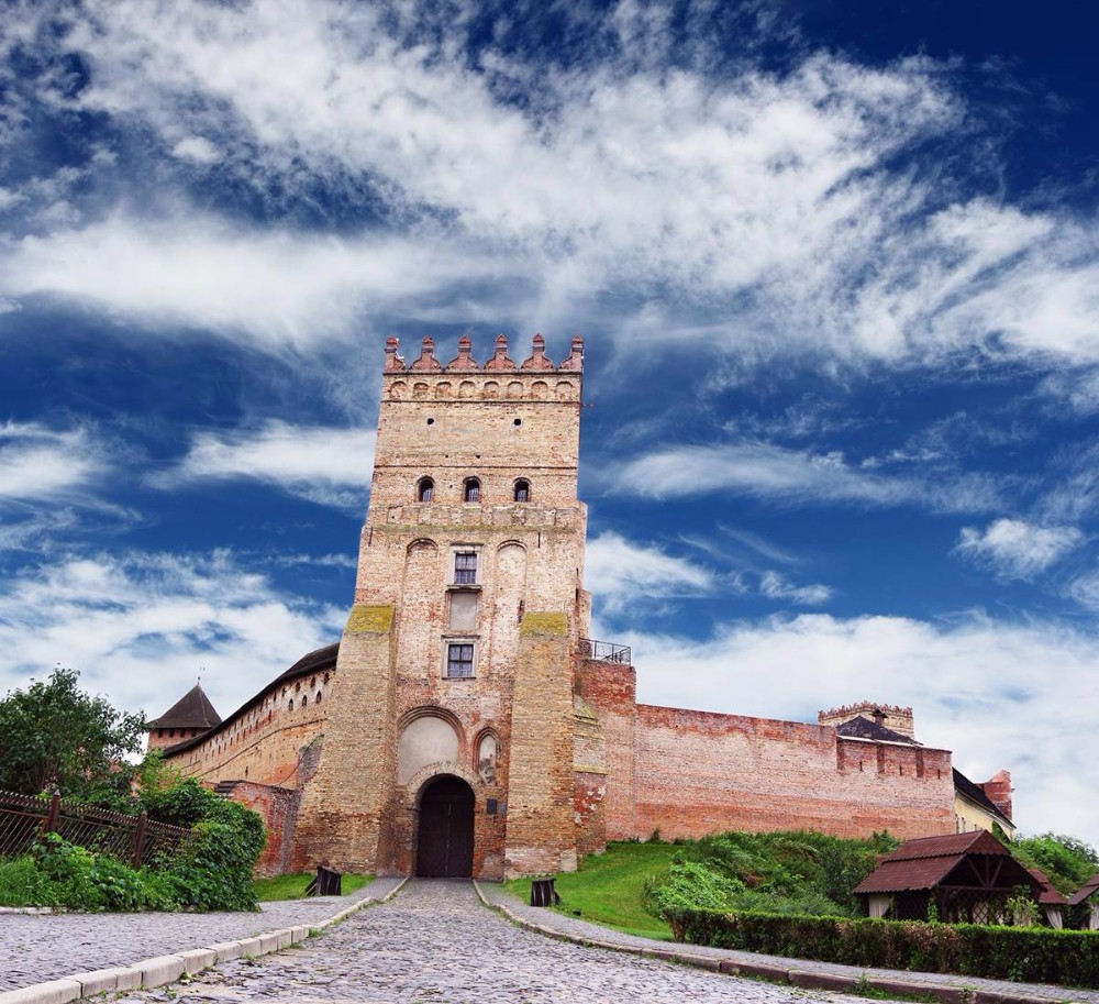 Lubart Castle in Lutsk