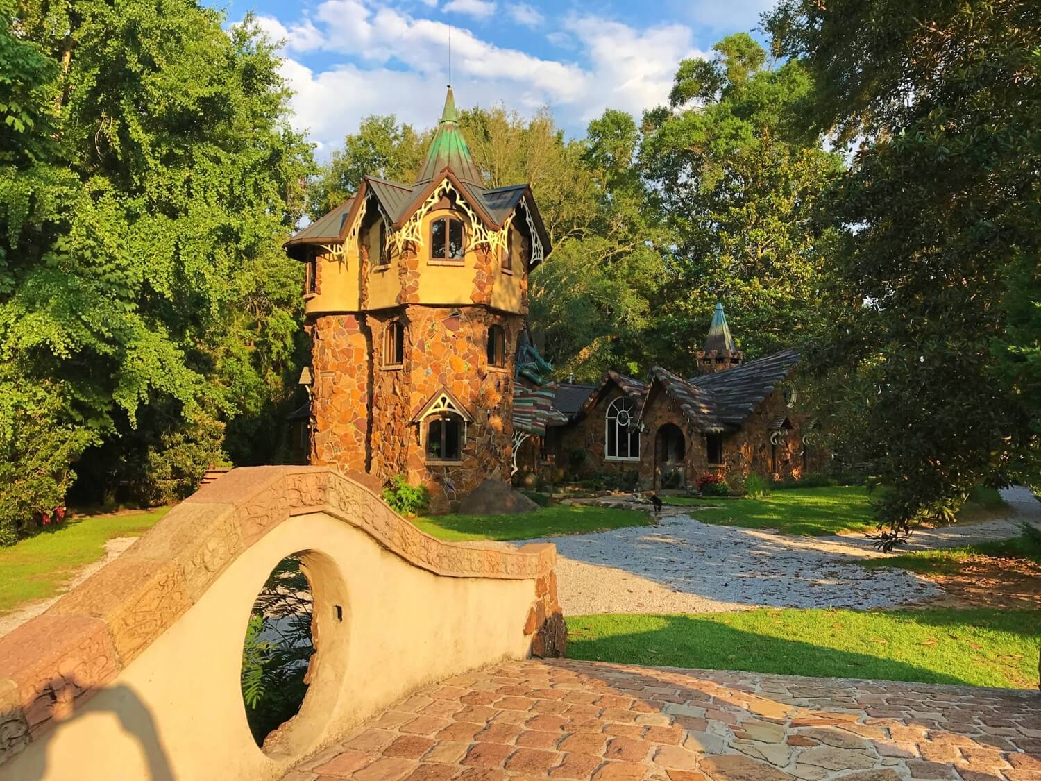 The Mosher's Storybook Castle in Fairhope