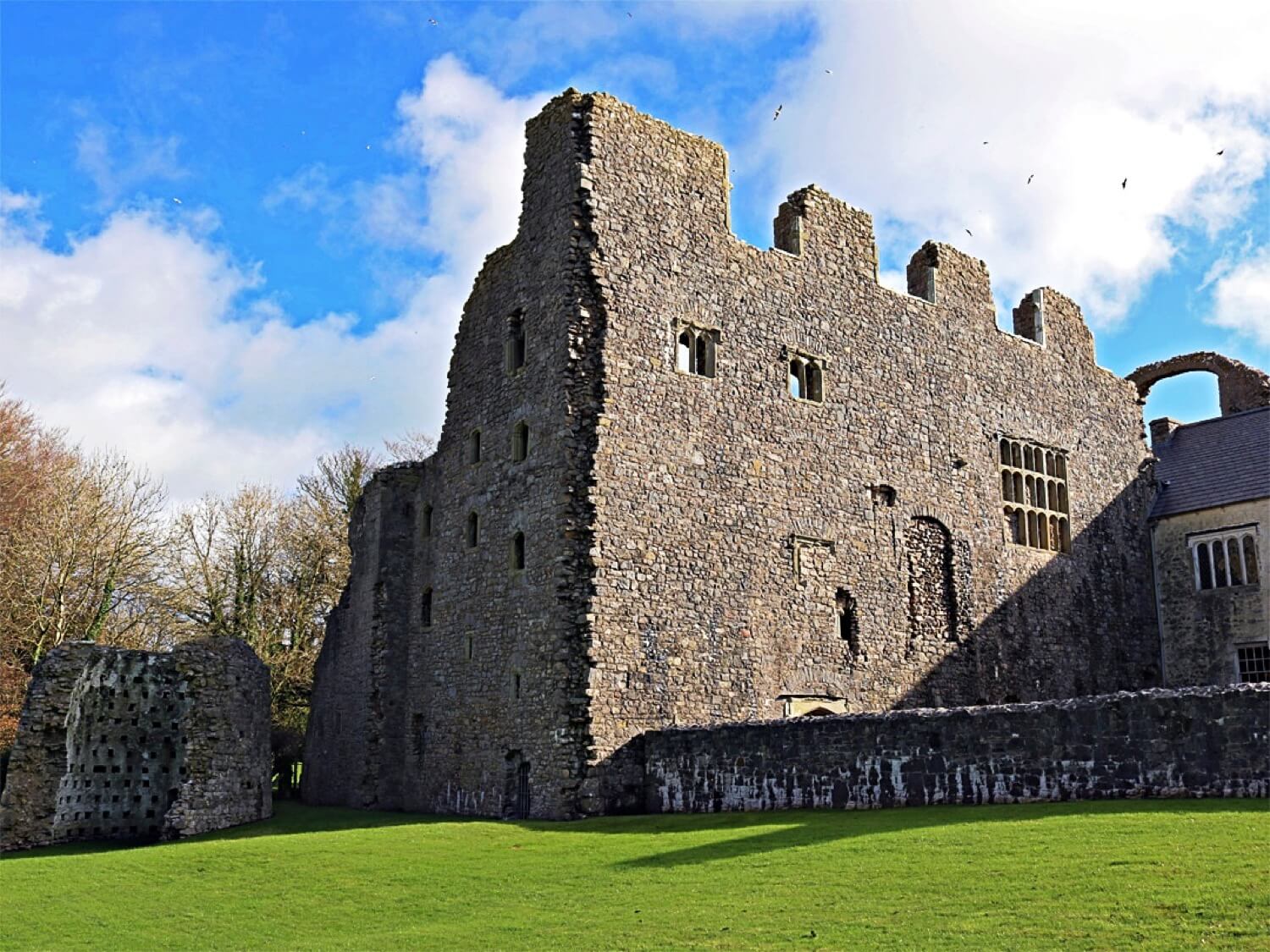 Oxwich Castle